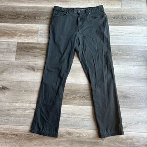 Duluth Flex Fire Hose Pants Duluth Trading black Khakis Men's 38×36 (37x34)